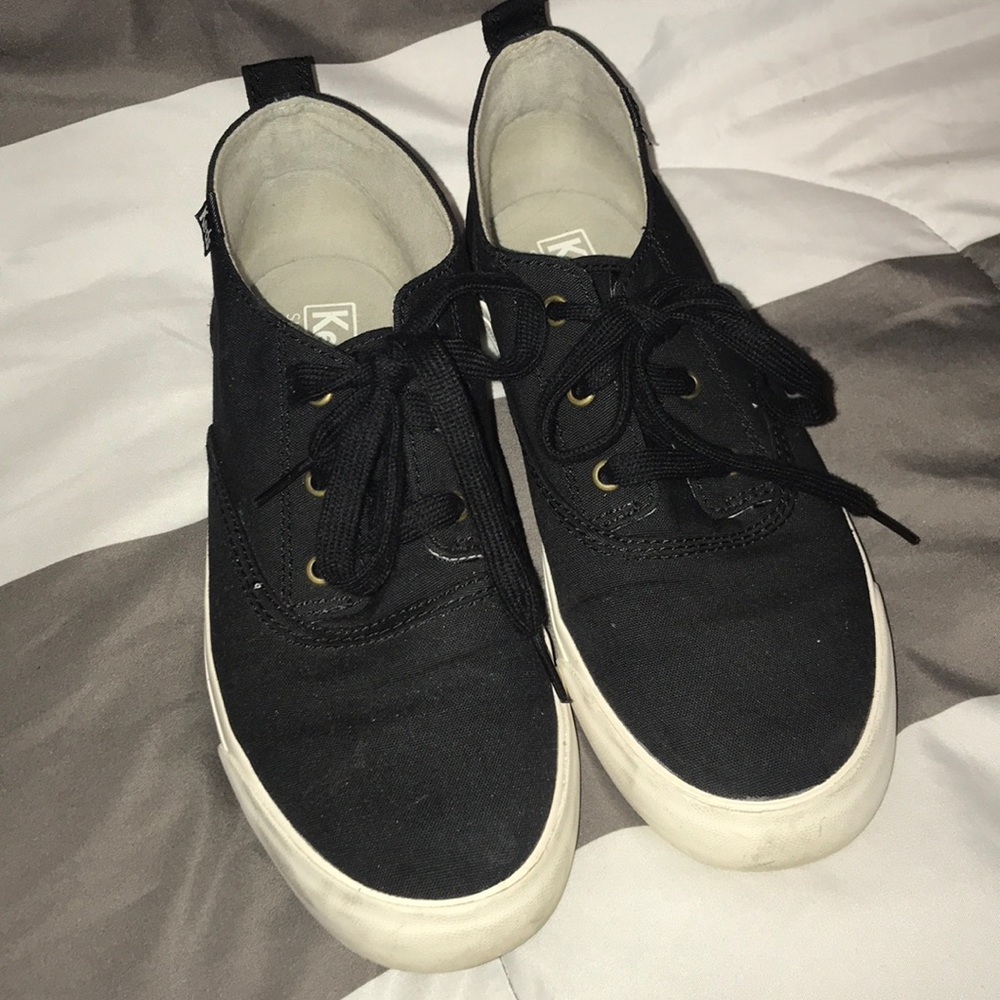 Black sneakers